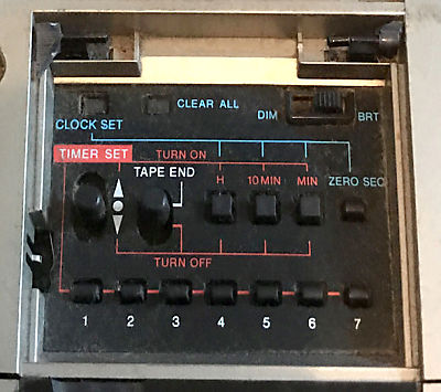 SL-C5 timer controls