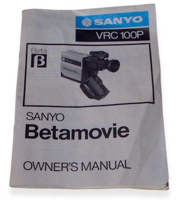 Sanyo User Manual Cover VRC100P