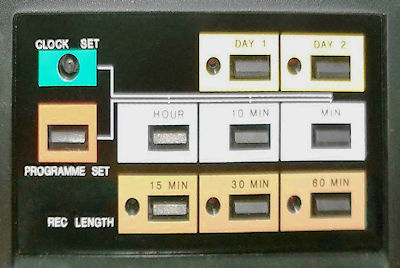 SL-8000 timer controls