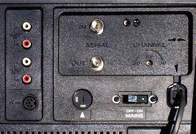 SL-C6ES rear connectors