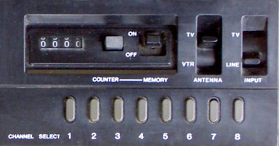 V-5250 top controls