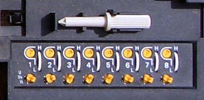 Toshiba Betamax V-51 tuning controls